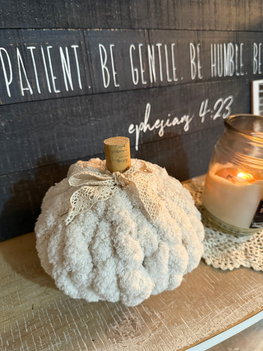 Pumpkin chunky knit